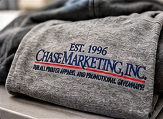 Folded custom sweatshirt placeholder