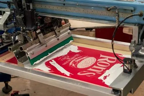 Screen printing press placeholder